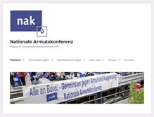Tablet Screenshot of nationale-armutskonferenz.de
